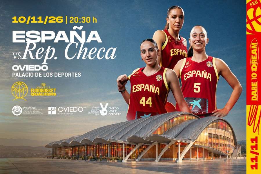 El España-República Checa se jugará el 10 de noviembre