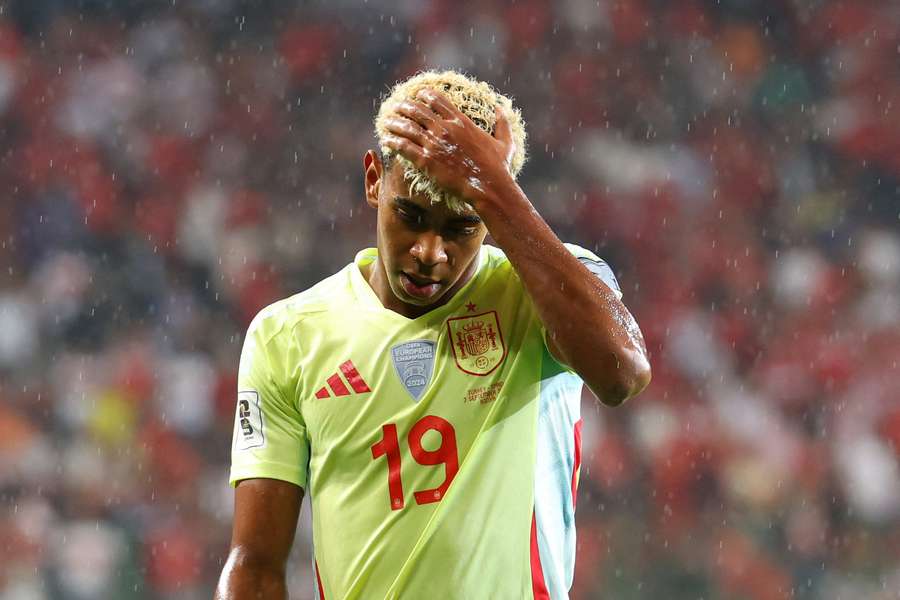 Yamal was injured on international duty with Spain