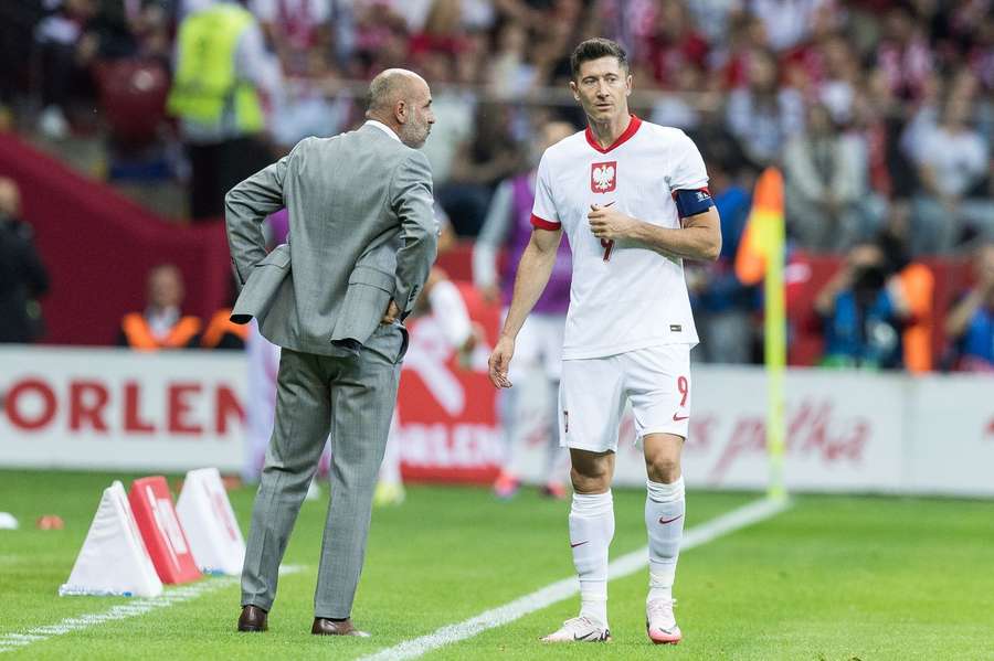 Lewandowski picked up the injury against Turkey