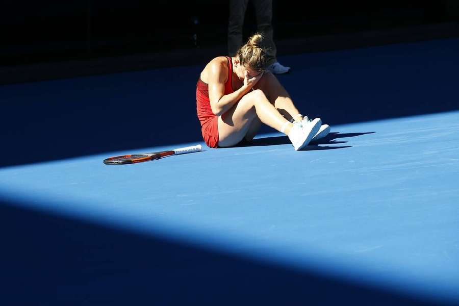 Simona Halep se luptă cu accidentările