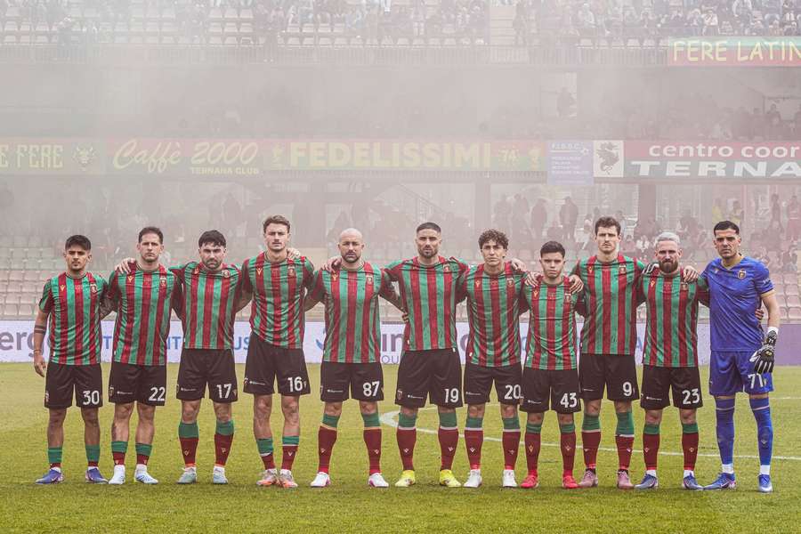 L'ultima formazione della Ternana