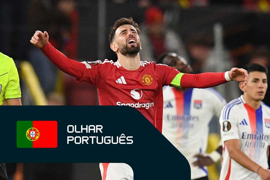 Bruno Fernandes em destaque no Manchester United