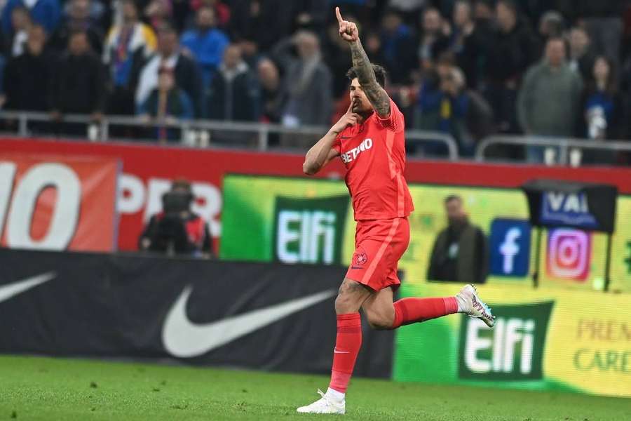 Florinel Coman a înscris 4 goluri pentru FCSB în faza de play-off