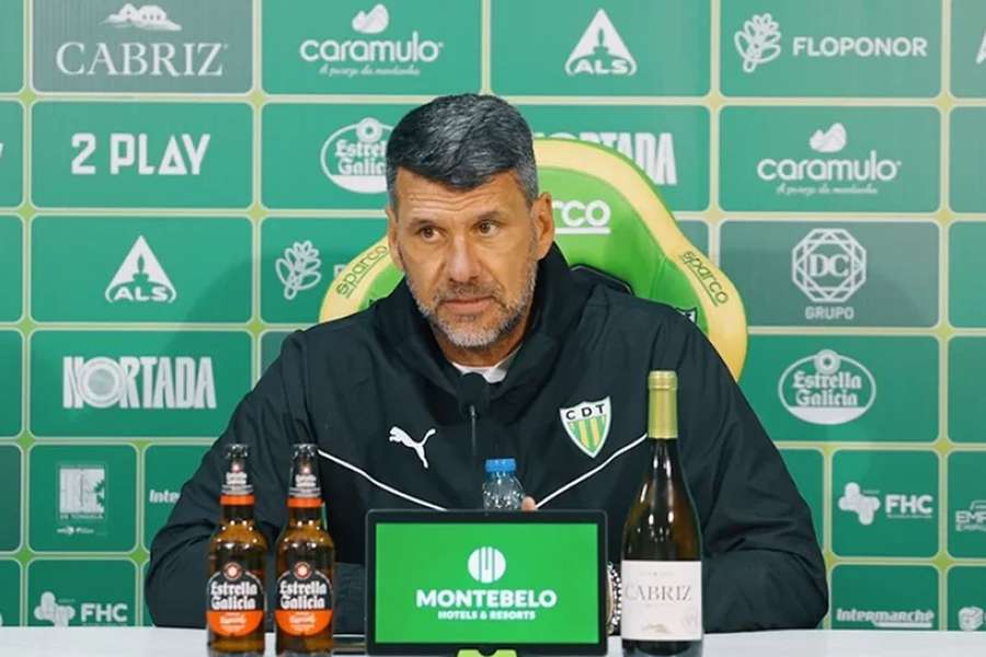 Cristiano Bacci, treinador do Tondela