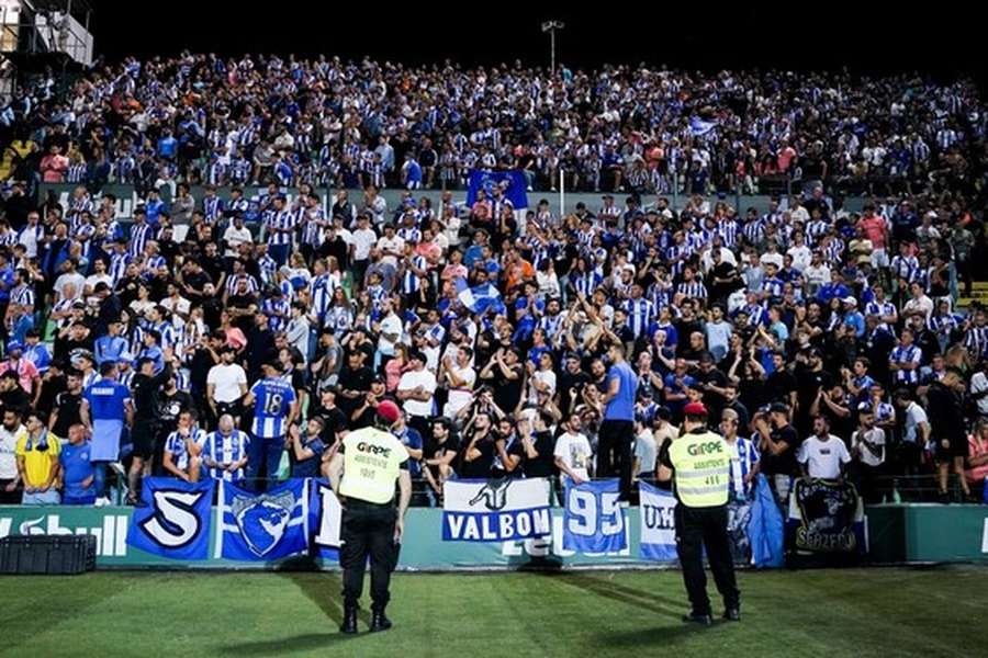 Claques voltam a retomar relações com o FC Porto