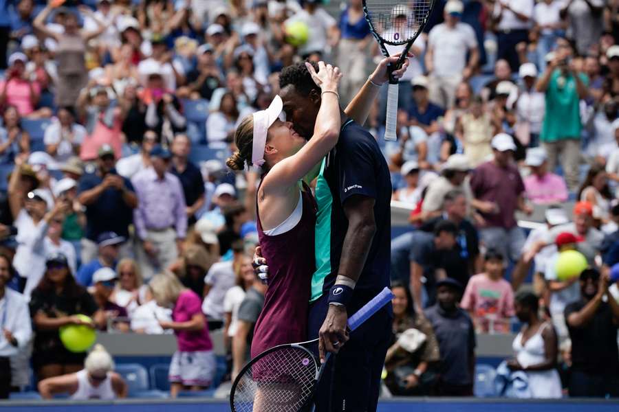 Gaël Monfils et Elina Svitolina Gaël Monfils et Elina Svitolina