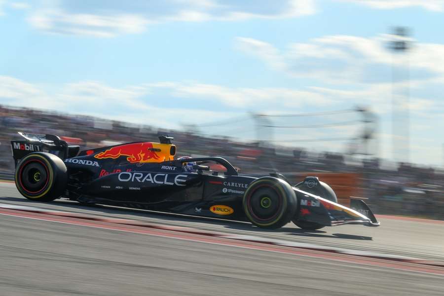 Verstappen byl v kvalifikaci na americký sprint nejrychlejší.