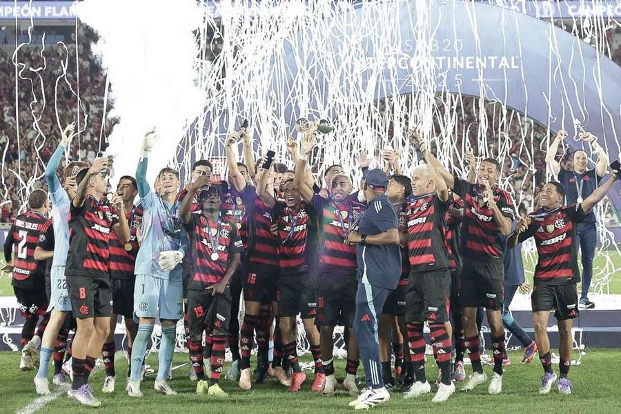 Flamengo celebra mais um título mundial na categoria Sub-20