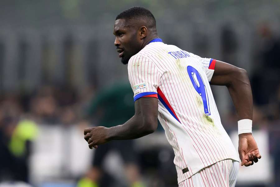 Marcus Thuram of France during the UEFA Nations League football match between Italy and France 