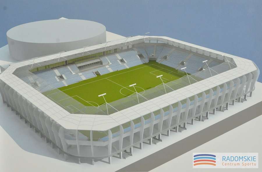 Stadion w wersji dla 15 tys. widzów