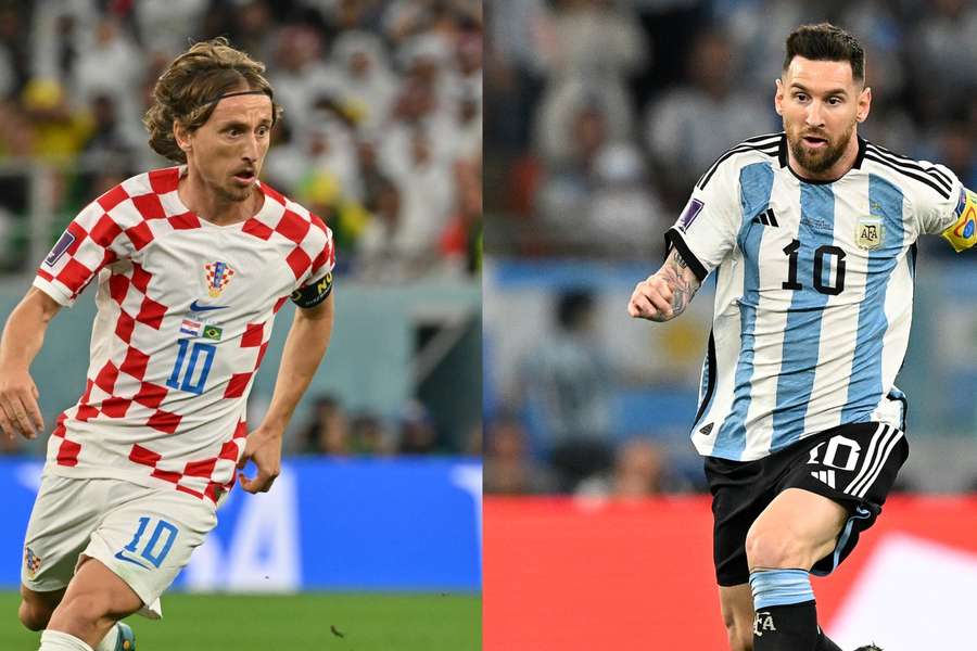 Modric en Messi eerder dit toernooi in actie Modric en Messi eerder dit toernooi in actie