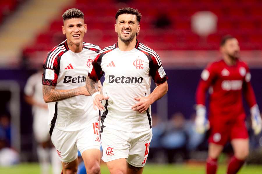 Arrascaeta fez o gol da classificação do Flamengo Arrascaeta fez o gol da classificação do Flamengo