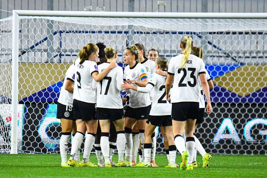 Die DFB-Frauen stehen im Endspiel. Die DFB-Frauen stehen im Endspiel.