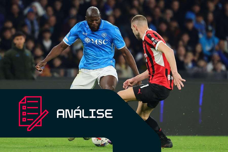 Lukaku marcou o 400.º golo da carreira frente ao AC Milan