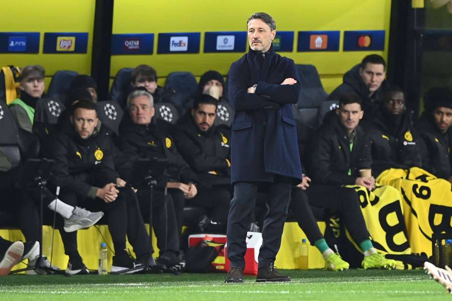 Niko Kovac beim Spiel gegen Bodö/Glimt. Niko Kovac beim Spiel gegen Bodö/Glimt.