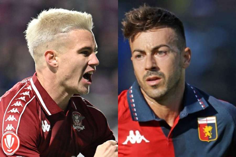 Claudiu Petrila și Stephan El Shaarawy Claudiu Petrila și Stephan El Shaarawy
