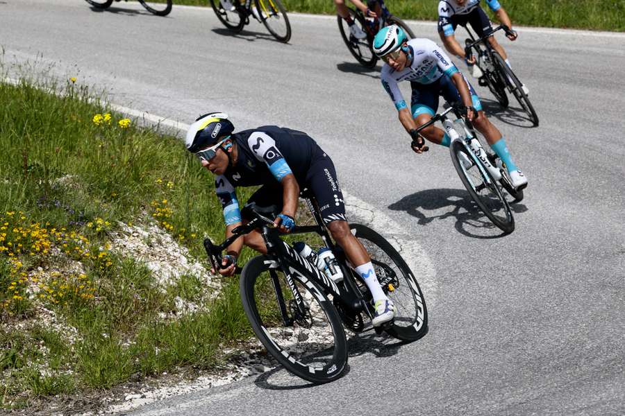 Nairo Quintana em ação Nairo Quintana em ação