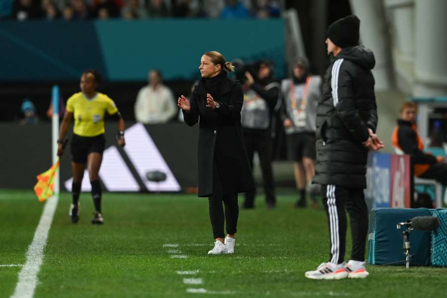 Inka Grings bei der Frauen-WM 2023.