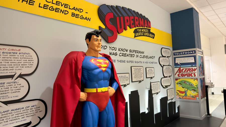 Superman foi uma criação de nativos de Cleveland Superman foi uma criação de nativos de Cleveland