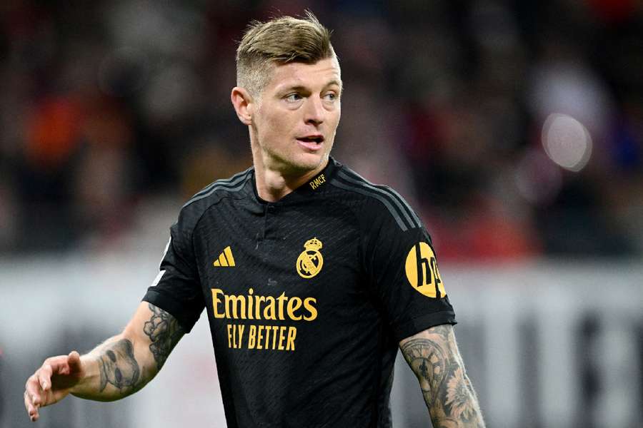 Kroos' contract with Real Madrid is set to expire at the end of the season