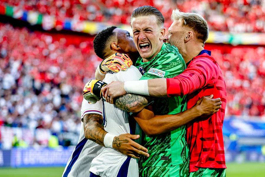 Jordan Pickford mutierte im Viertelfinale gegen die Schweiz zum Elferkiller.