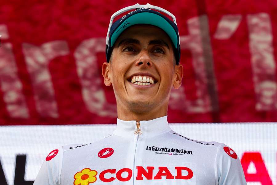 Afonso Eulálio conquistou maglia bianca