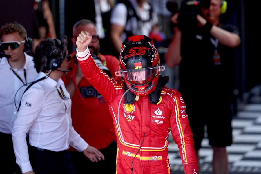 Sainz conquistou sua terceira vitória na Fórmula 1