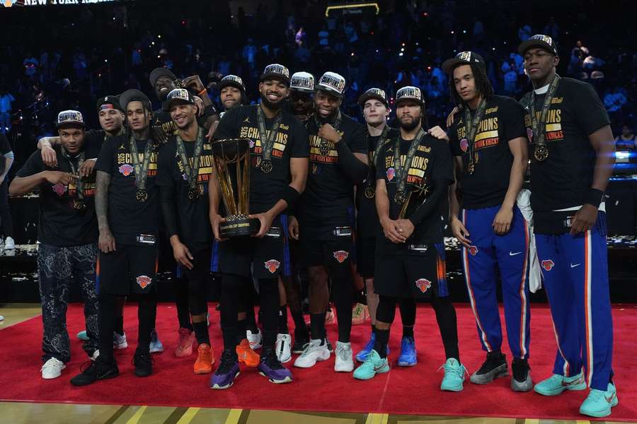 Los Knicks han ganado la NBA Cup por primera vez