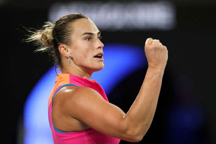 Sabalenka soma e segue Sabalenka soma e segue