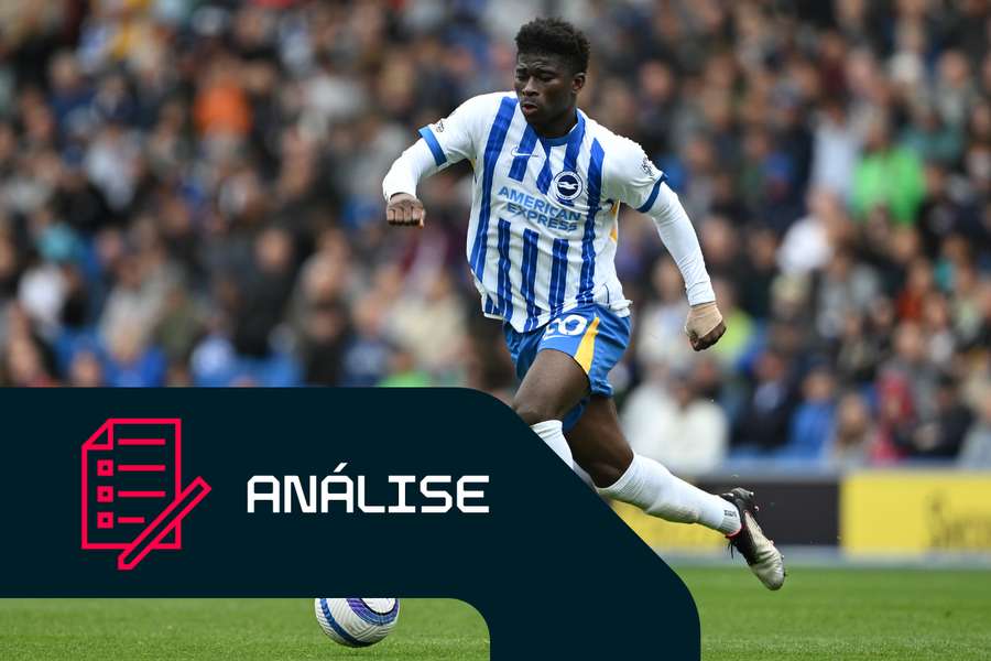 Carlos Baleba, médio do Brighton