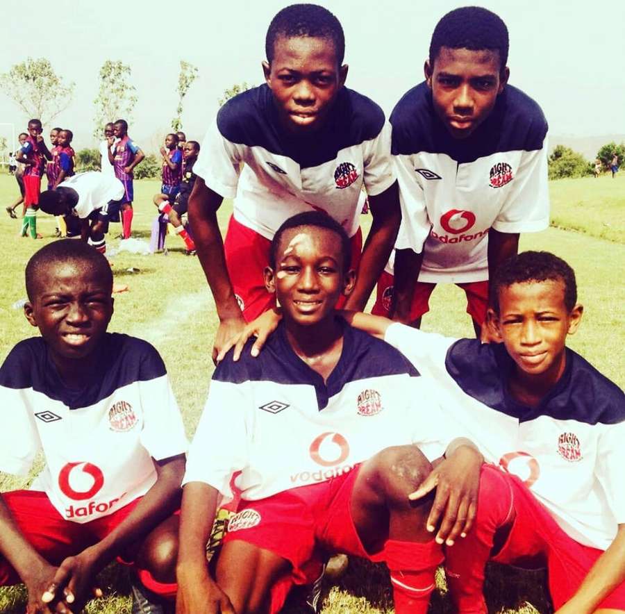Bouda moved to the Right to Dream academy at 11 years old