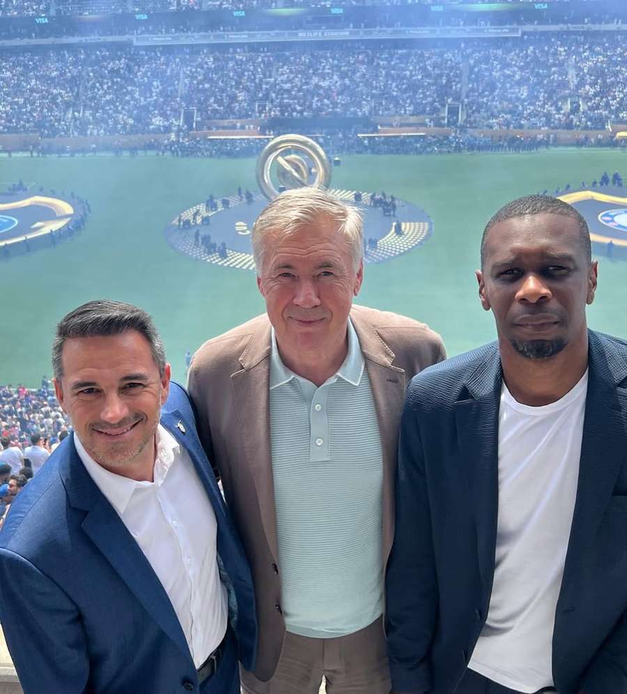 Carlo Ancelotti a urmărit ultimele meciuri ale Cupei Mondiale din SUA Carlo Ancelotti a urmărit ultimele meciuri ale Cupei Mondiale din SUA