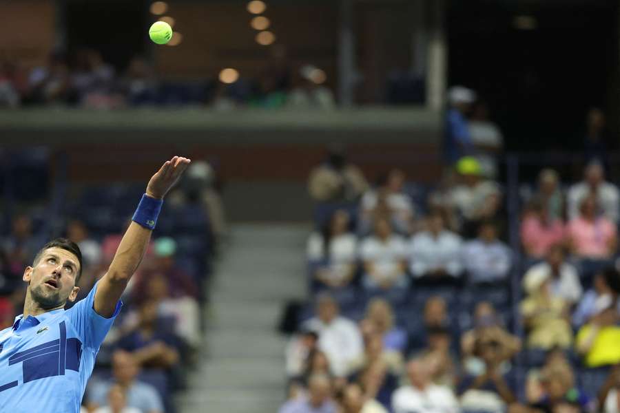 Djokovic is begonnen aan zijn missie een 25e grandslamtitel in de wacht te slepen