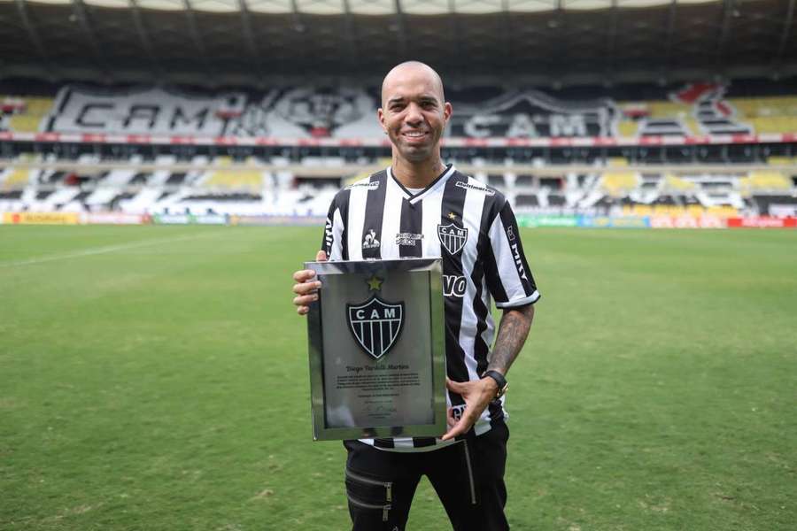 Diego Tardelli, um dos ícones do Galo campeão da Libertadores