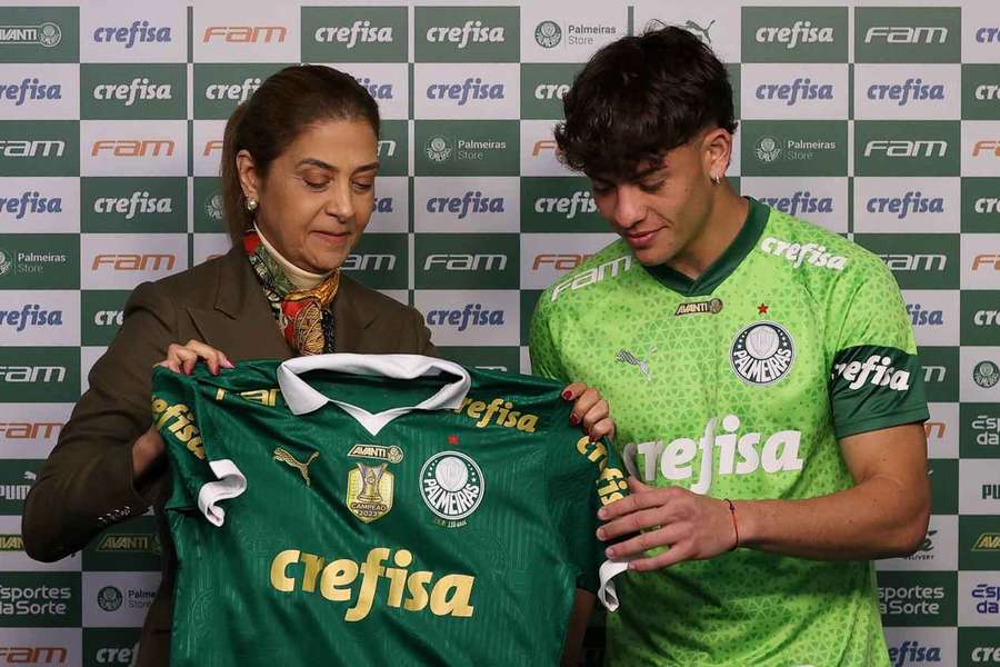 Leila Pereira é presidente do Palmeiras e dona da Crefisa