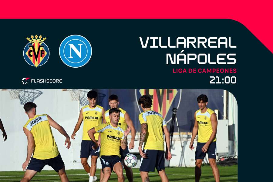 El Villarreal, en el último entrenamiento antes del partido El Villarreal, en el último entrenamiento antes del partido