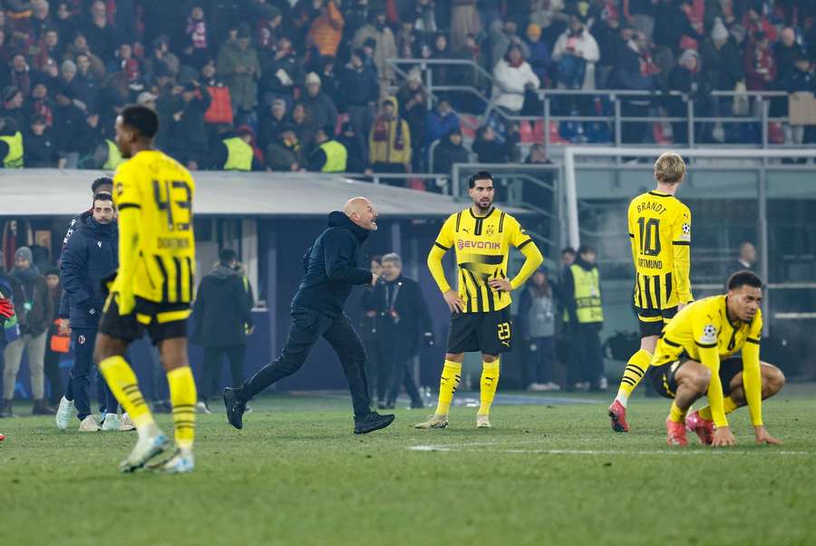 Dortmund suffered a damaging blow Dortmund suffered a damaging blow