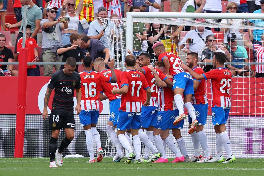 Girona doma přestřílela Mallorcu 5:3.