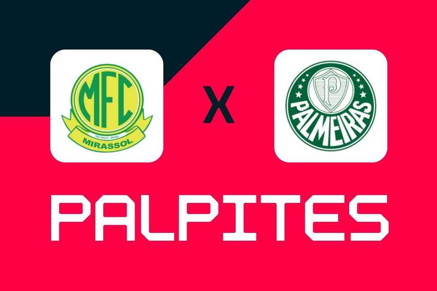 Mirassol e Palmeiras se enfrentam neste domingo (9) no Maião.