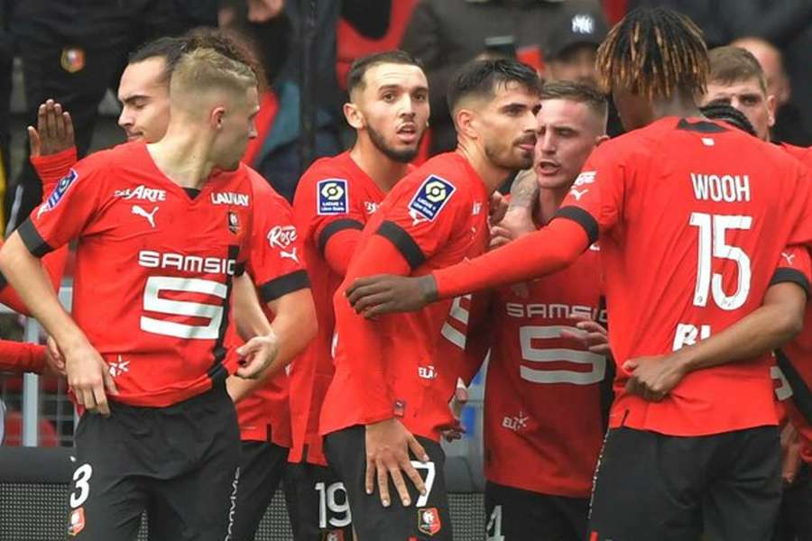Terrier guided Rennes to a 3-2 win