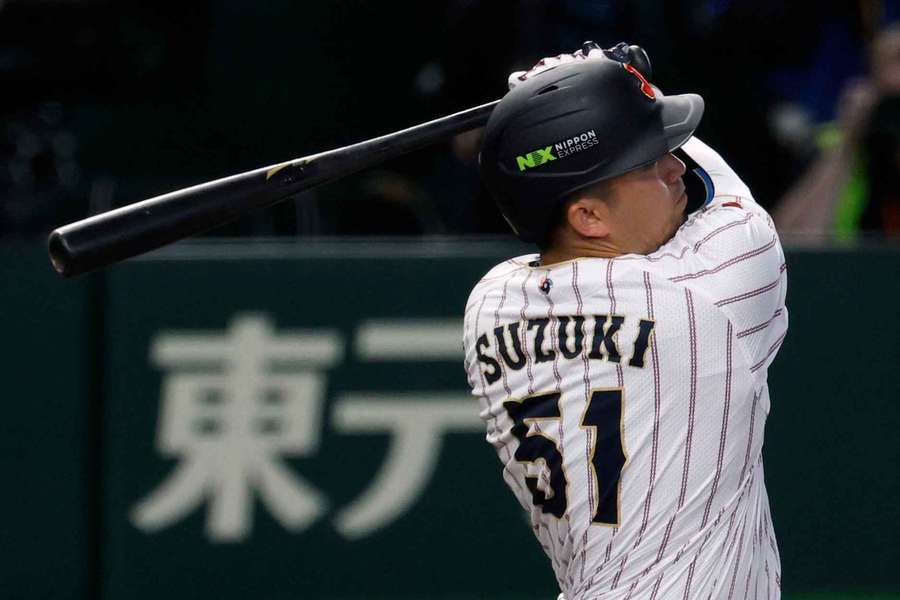 Seiya Suzuki had two home runs in the win with four RBI for Japan