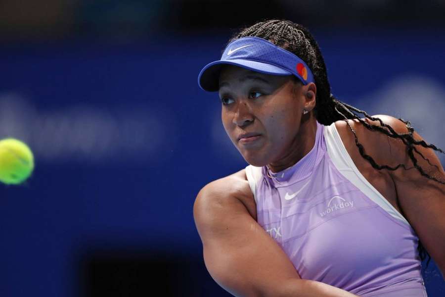 Naomi Osaka, pictured competing at the Toray Pan Pacific Open Tennis tournament last year