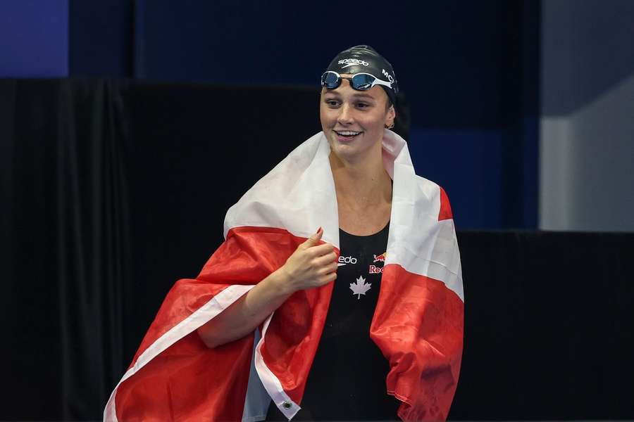 McIntosh wins again at swimming worlds