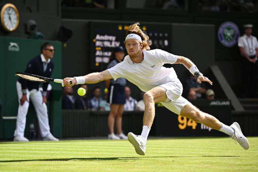 Rublev made one of the shots of the year to help close in on win