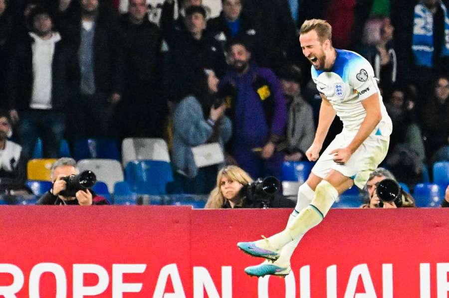 Harry Kane became England’s record goalscorer with a penalty against Italy