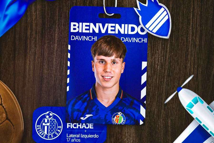 El Getafe ficha a Davinchi