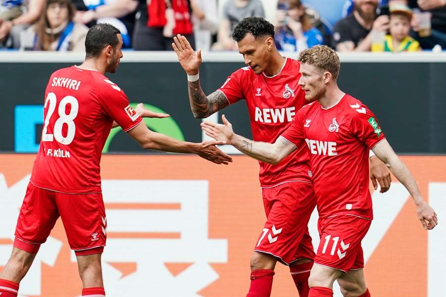 Köln schießt Hoffenheim zurück in den Abstiegskampf