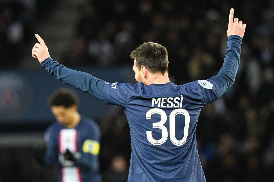Lionel Messi bagged a second half goal for PSG