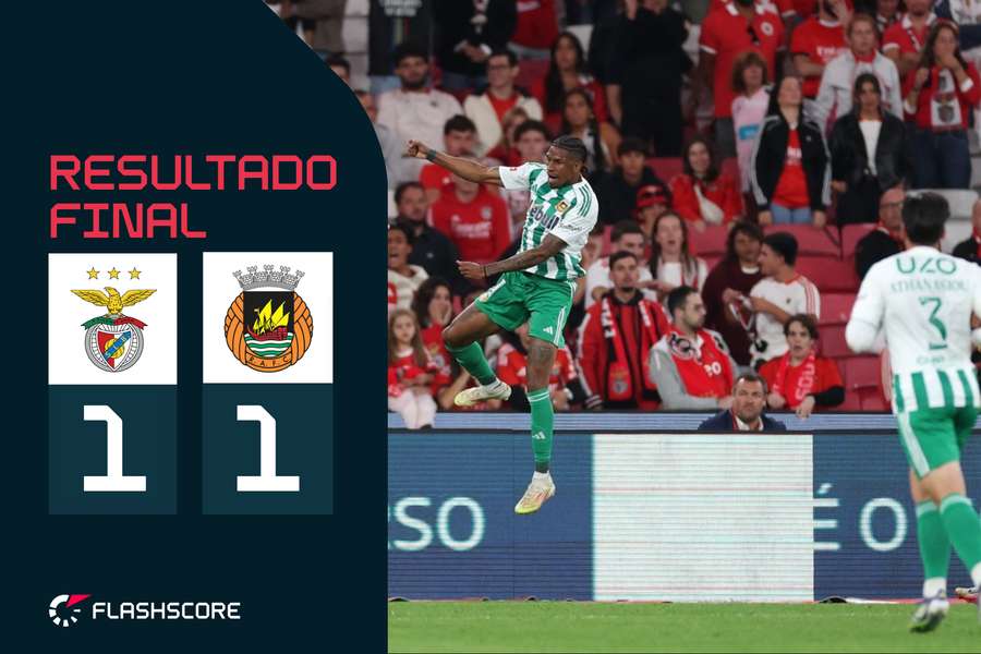André Luiz gelou a Luz com o golo do empate aos 90+1 minutos