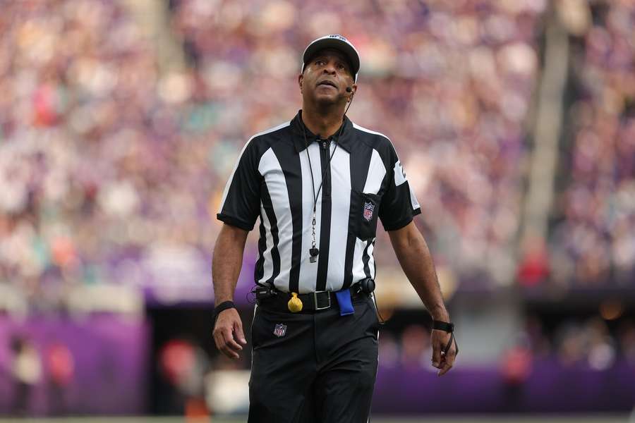 NFL ref Adrian Hill NFL ref Adrian Hill